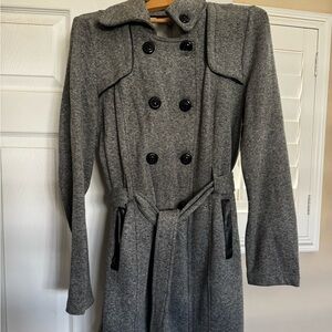 Grey sweater jacket sz large